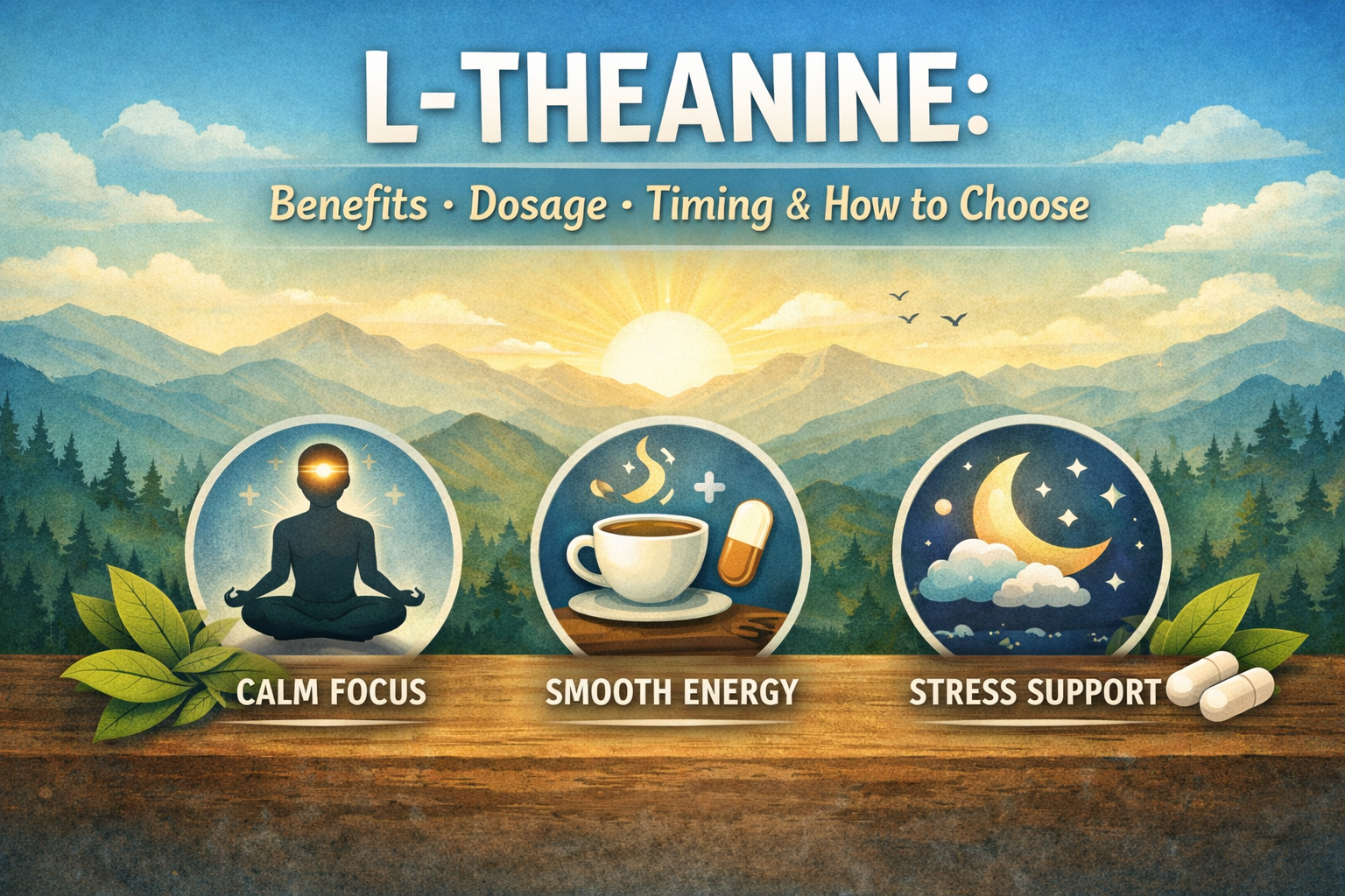L-Theanine: Benefits, Dosage, Timing, and How to Choose the Right Supplement