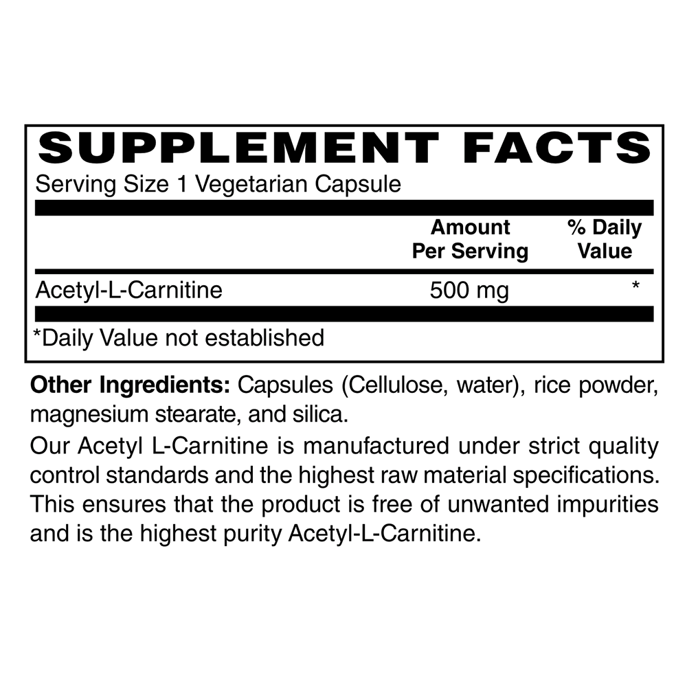 Acetyl-L-Carnitine - Big Valley Labs